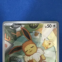 Eevee #173 Pokemon Center Stamped Promo Prismatic Evolutions NM - Image 3