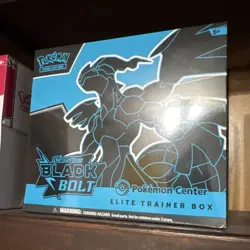 Pokemon Scarlet & Violet Black Bolt Elite Trainer Box Pokemon Center - Image 1