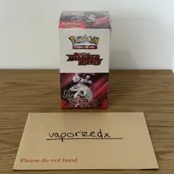 Pokemon Destined Rivals Half Booster Box (18 Packs) New & Sealed / Cased - Image 1