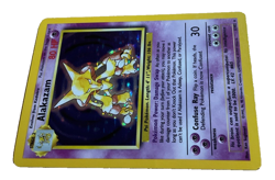 Pokemon TCG 1999 Alakazam - Base Set 1/102 Holo LP Rare Excellent Condition - Image 5