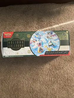 Pokemon Tcg Holiday Calendar 2024 new unopened - Image 1