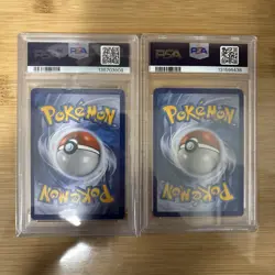 2015 POKEMON TEAM MAGMA'S GROUDON EX & TEAM AQUAS KYOGRE EX PSA 6 - Image 5