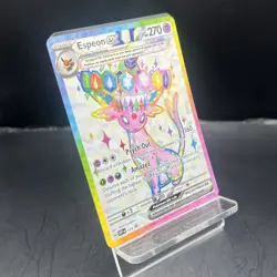 Pokemon TCG - Espeon Ex SVP 175 - Prismatic Evolutions Full Art Promo - NM - Image 2