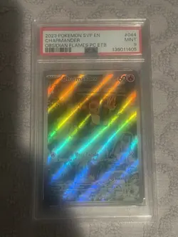 Pokemon TCG Charmander Obsidian Flames Promo #044 PSA Gem Mint 9 Pokemon Center - Image 3