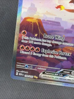 2023 Pokemon SV 151 - MEW EN #199/165 Charizard ex LP/NM. Whiting On A Corner - Image 5