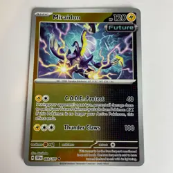 Miraidon 69/191 Surging Sparks Reverse Holo Uncommon Pokemon Light Play+ - Image 3