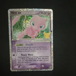 Pokemon Mew ex Ultra Rare Holo Legend Maker 88/92 90 HP - Image 1