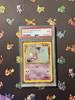 Pokemon Espeon 1/75 Neo Discovery - PSA 9 Mint - New Cert - Swirl 🌀 - Image 3