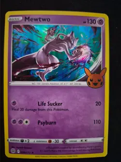 Mewtwo - 056/172 - Promo NM, English Pokemon Trick or Trade 2022 - Image 1