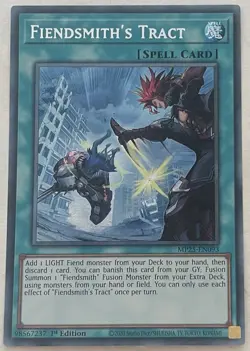 YuGiOh! - Fiendsmith's Tract - EN093 - Prismatic Secret Rare - NM/M - Image 1