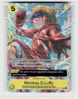 One Piece Promotion Cards #OP07-109 Monkey.D.Luffy (Illustration Box Vol.3) - Image 1