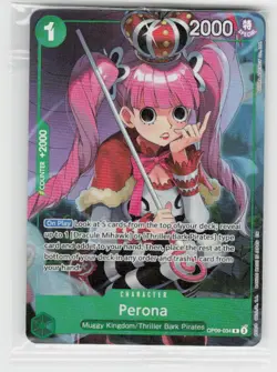 One Piece Promotion Cards #OP09-034 Perona (Illustration Box Vol.4) - Image 1