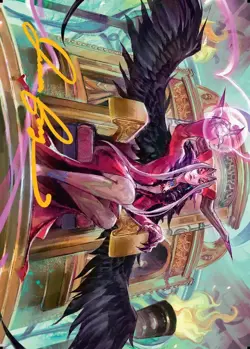 Sorceress's Schemes (09/53)- Gold Stamped Art Series NM (Art Card) [MTG] - Image 1
