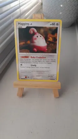 Happiny 52/123 Mysterious Treasures Uncommon 2007 Pokemon Card - Image 1