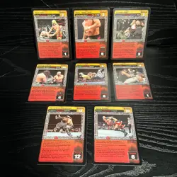 WWE Raw Deal Survivor Series 2: CCG - Strike, Grapple, Submission, Cards Lot (8) - Image 1