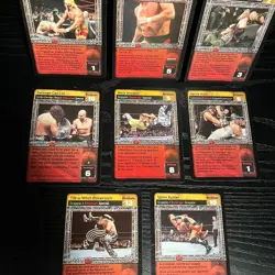 WWE Raw Deal Survivor Series 2: CCG - Strike, Grapple, Submission, Cards Lot (8) - Image 4