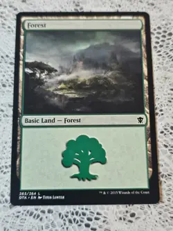 Forest 263/264 L 2015 Magic the Gathering MTG - Image 1