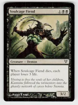 Avacyn Restored #120 Soulcage Fiend - Image 1