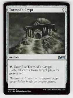 Magic 2015 (M15) #237 Tormod's Crypt - Image 1