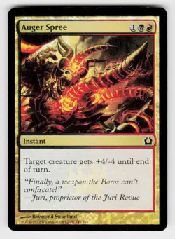 Return to Ravnica #144 Auger Spree FOIL - Image 1