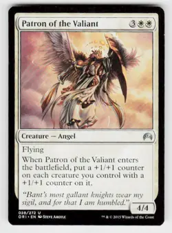 Magic Origins #28 Patron of the Valiant - Image 1
