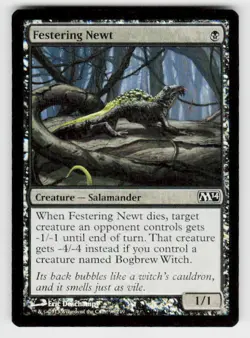 Magic 2014 (M14) #98 Festering Newt FOIL - Image 1