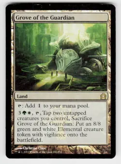 Return to Ravnica #240 Grove of the Guardian FOIL - Image 1