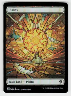 Dominaria United #277 Plains (Showcase) Foil - Image 1