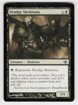 Duel Decks: Garruk vs. Liliana #36 Drudge Skeletons - Image 1