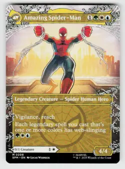 Marvel's Spider-Man #208 Peter Parker (0208) (Borderless) - Image 2