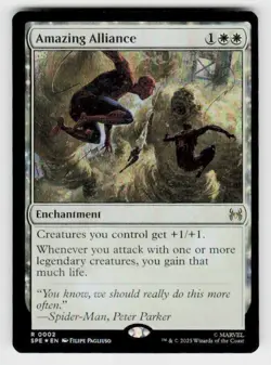 Marvel's Spider-Man: Eternal-Legal #2 Amazing Alliance Foil - Image 1