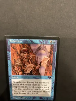 Tempest Intuition ~ Pre-Modern MTG/Magic ~ NM/MINT+ Condition - Image 2