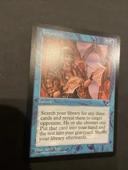 Tempest Intuition ~ Pre-Modern MTG/Magic ~ NM/MINT+ Condition - Image 3