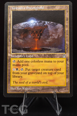 Volrath's Stronghold - 1998 Magic the Gathering - Stronghold Regular - Image 1