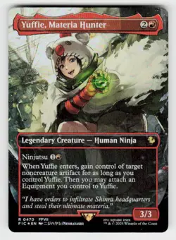 FINAL FANTASY #470 Yuffie, Materia Hunter Chocobo Track Foil - Image 1