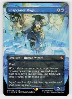 FINAL FANTASY #469 Snapcaster Mage Chocobo Track Foil - Image 1