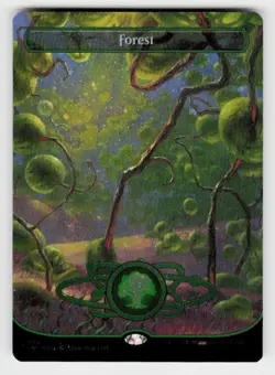 Unfinity #490 Forest (490) (Borderless) (Galaxy Foil) - Image 1