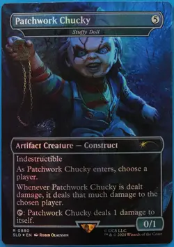 Patchwork Chucky | Stuffy Doll (Secret Lair Promo) FOIL NM (510534) ABUGames - Image 1