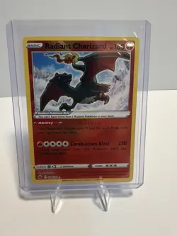 Pokemon Radiant Charizard SV: Paldean Fates Radiant Rare Full Art Holo 020/159 - Image 1
