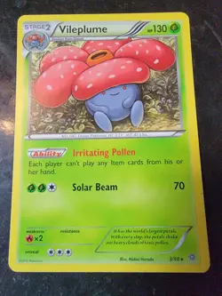 Vileplume 3/98 Rare Pokemon Ancient Origins - Image 1