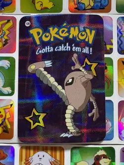 Pokemon 151 Vintage Pocket Monsters Vending HOLO Prism Sticker 2000 Nintendo - Image 1