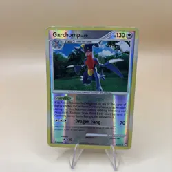 Pokemon Garchomp TCG Reverse Holo Rare Card HP 9/123 Mysterious Treasures - Image 2