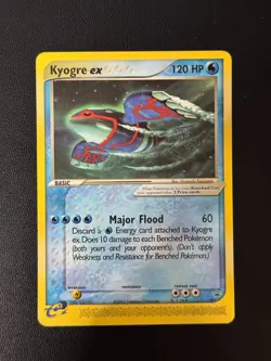 Pokemon Kyogre ex - (Nintendo Power Magazine) Promo Non Holo 2003 001 NM - Image 1