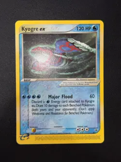 Pokemon Kyogre ex - (Nintendo Power Magazine) Promo Non Holo 2003 001 NM - Image 2