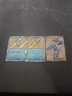 Pokemon TCG SVP Promos - Quaquaval EX 084, Quaxly 082, Quaxwell 083 NM - Image 1