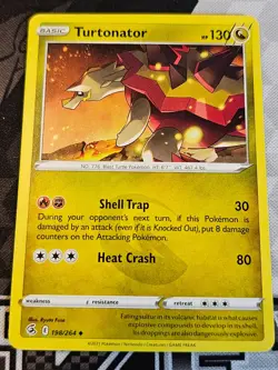 Turtonator 198/264 Uncommon 2021 Pokemon TCG - Image 1
