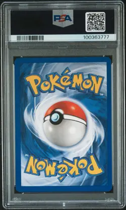 2000 Pokemon Team Rocket Dark Wheezing Holo #14 PSA 9 MINT - Image 2