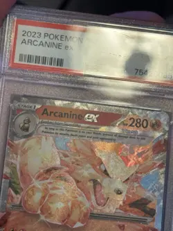 2023 POKEMON SVI EN-SCARLET & VIOLET #032 ARCANINE EX PSA 10 - Image 5