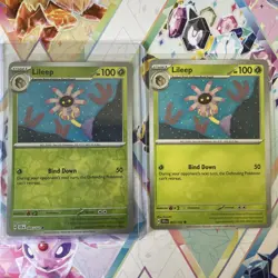 Pokemon TCG Lileep Reverse Holo Common Stellar Crown 005/142 NM Ounishi - Image 1