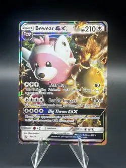 Bewear GX Black Star Promo Pokemon TCG SM34 Holo Rare - Image 1